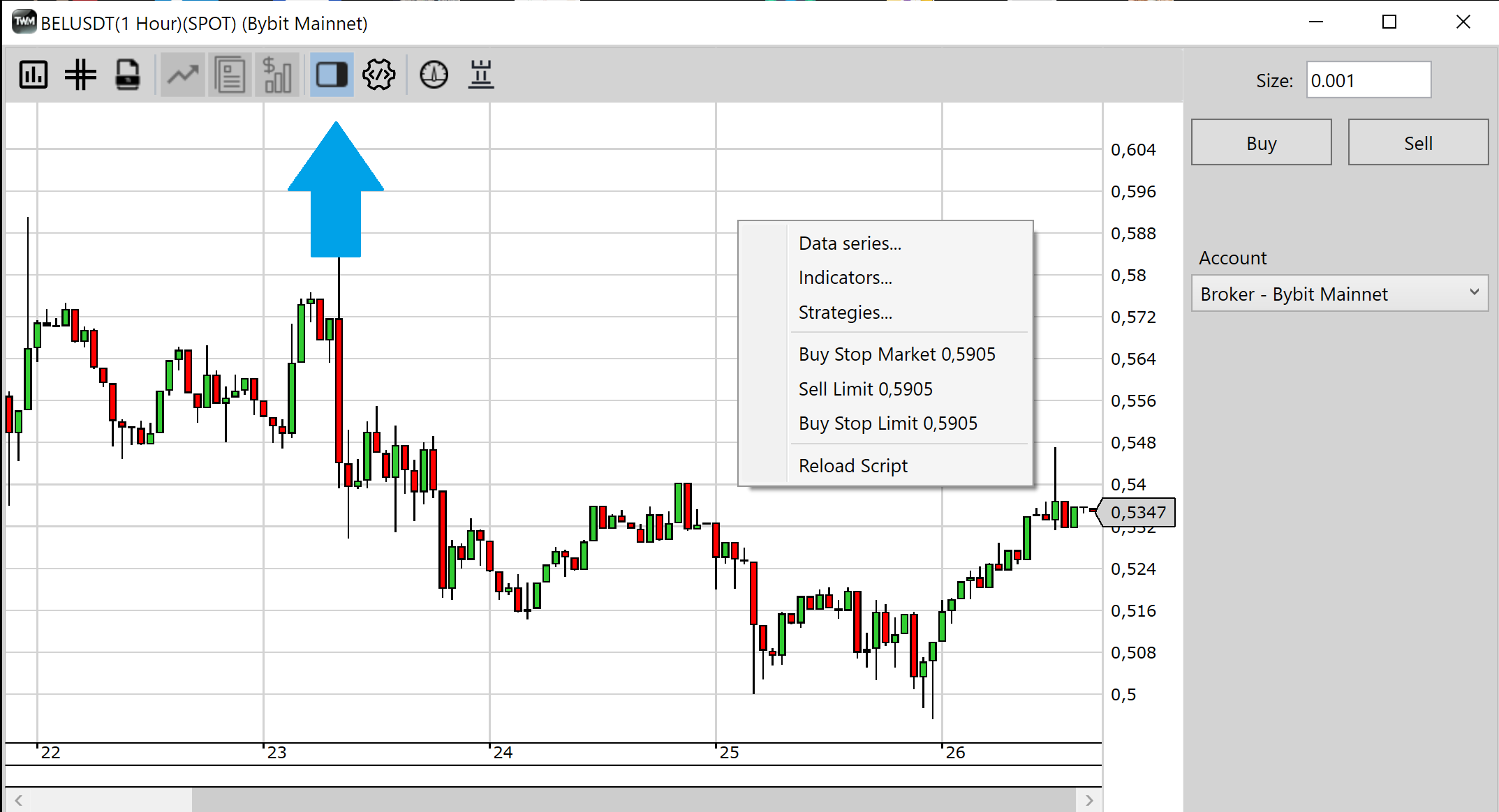 Data Series Window