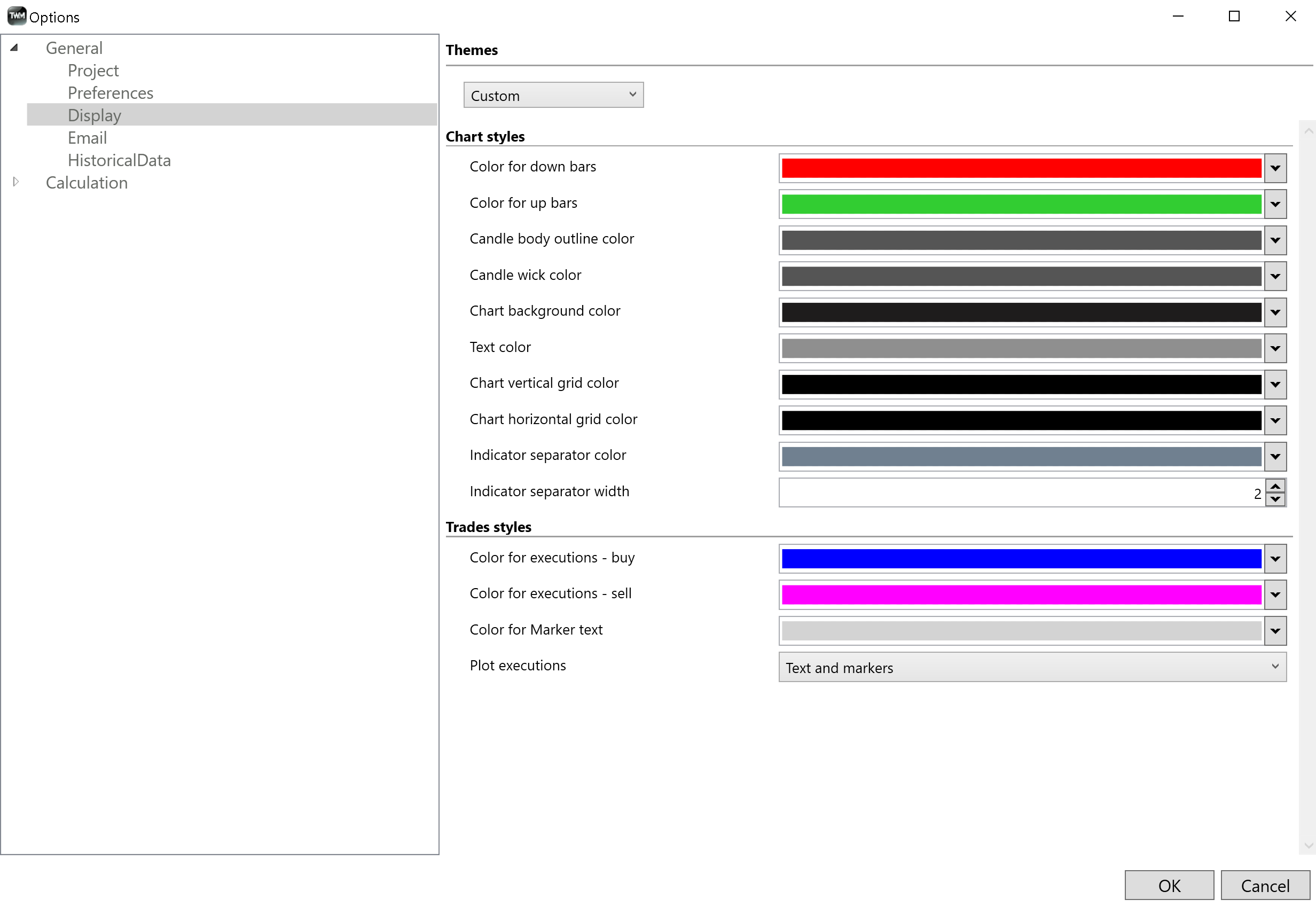 Data Series Window